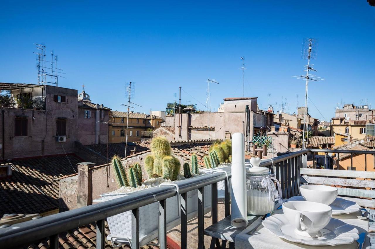 Bbhomerome - Campo Dei Fiori Balcony View Penthouse Exterior foto